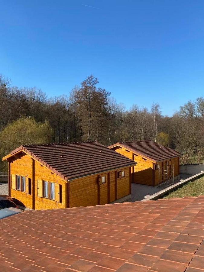Les Chalets Du Marais Saint-Pierre-Aigle Buitenkant foto