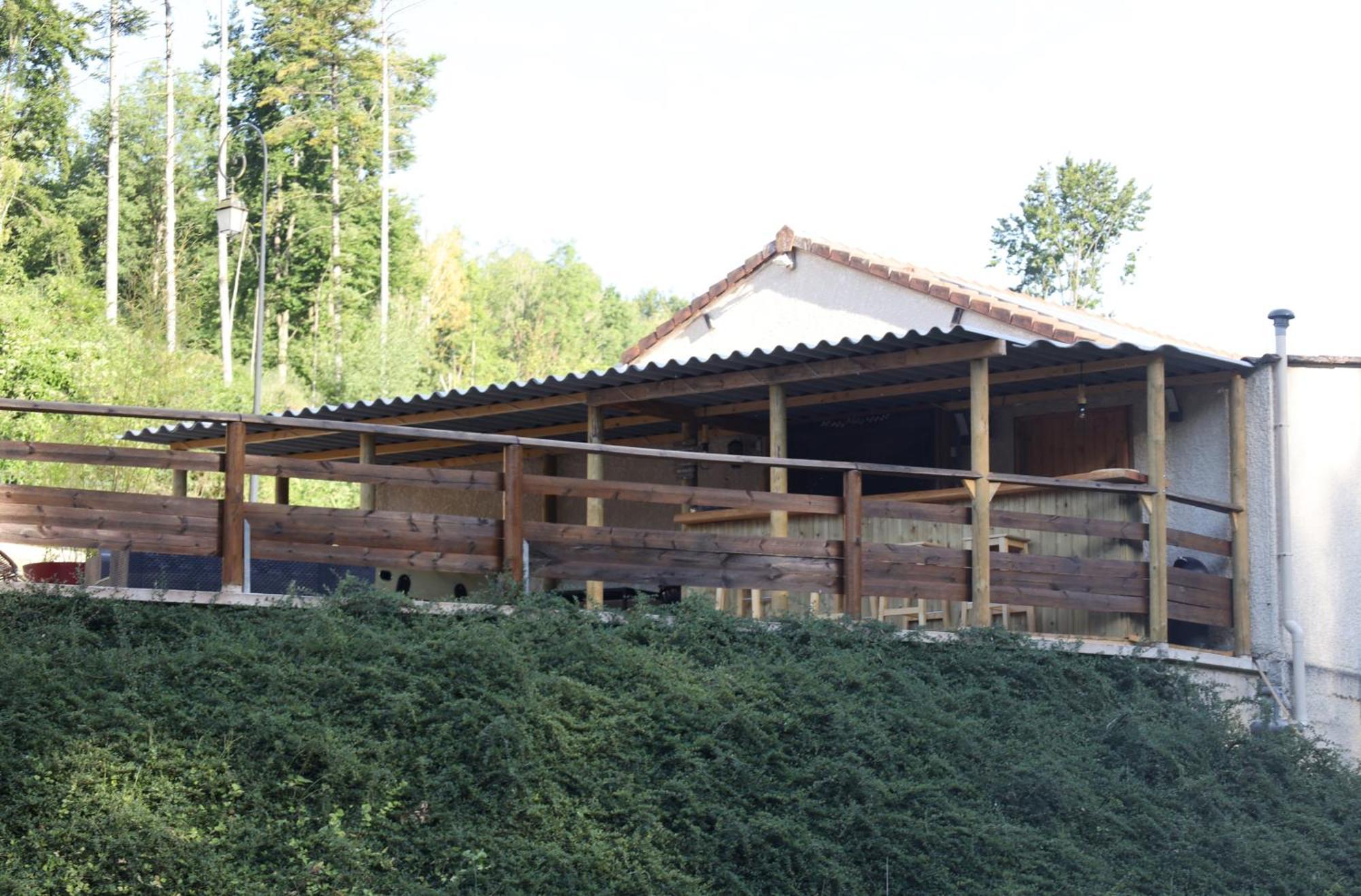 Les Chalets Du Marais Saint-Pierre-Aigle Buitenkant foto